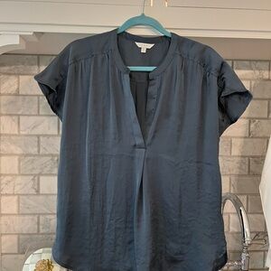 Lucky Brand Midnight Blue Blouse